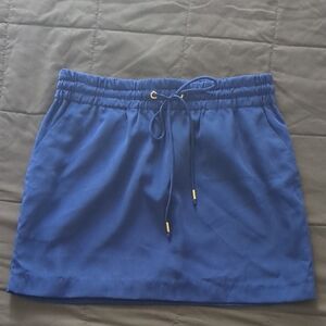 Express Royal Blue Mini Skirt
